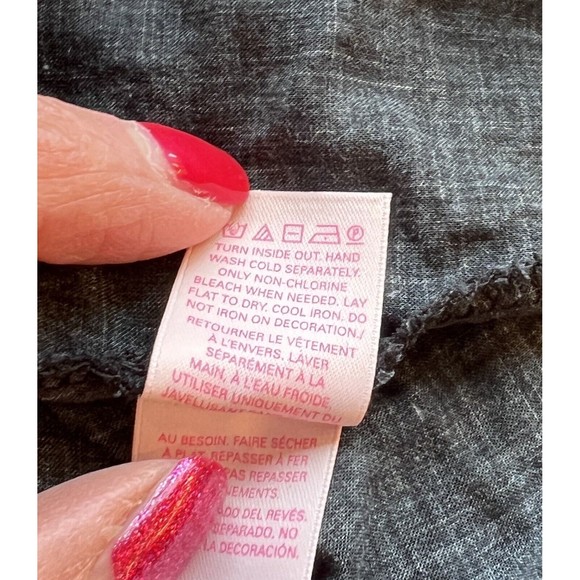 Victoria's Secret M/L Boho Swimsuit Cover Paisley Rhinestone Kimono Slou… - Picture 5 of 8